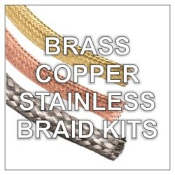 Easy to use - Do it Yourself Stainless Braiding Kits