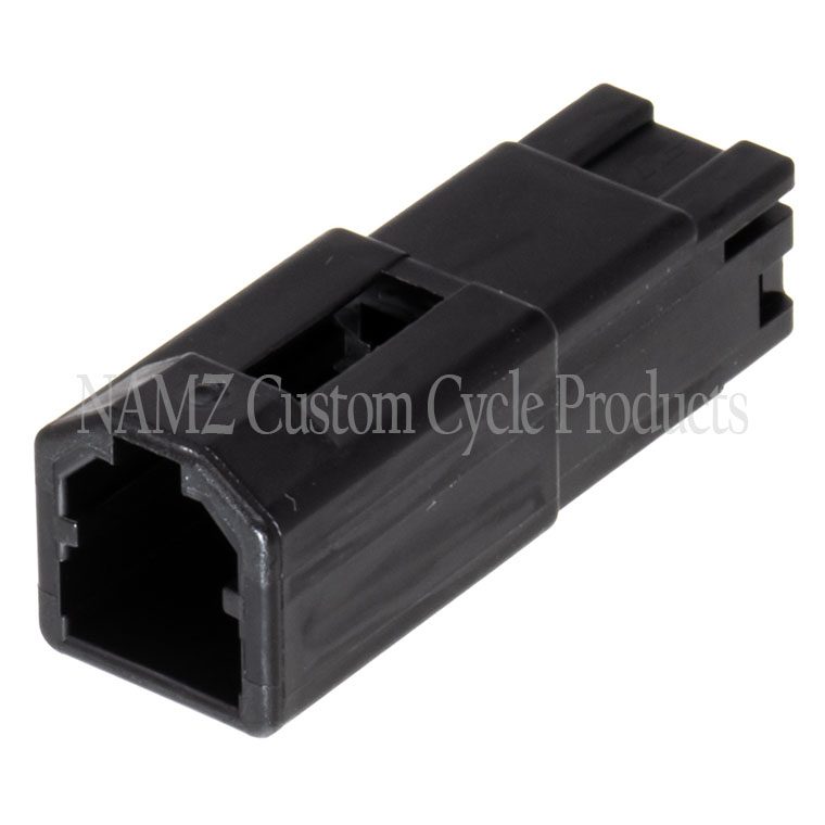 AMP 040 Series 2-Position Male Connector - NAMZ Custom Cycle Products
