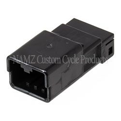 AMP 040 Series 4-Position Male Connector