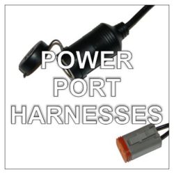 On-Board Power Ports & Y-Adapters