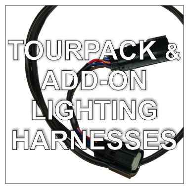 NAMZ Tour Pack Harnesses & Add-On Lighting Pigtails