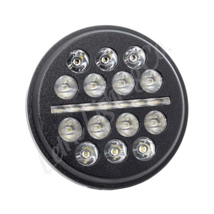 LED Black Buck-Shot Style mini-multi Headlamp