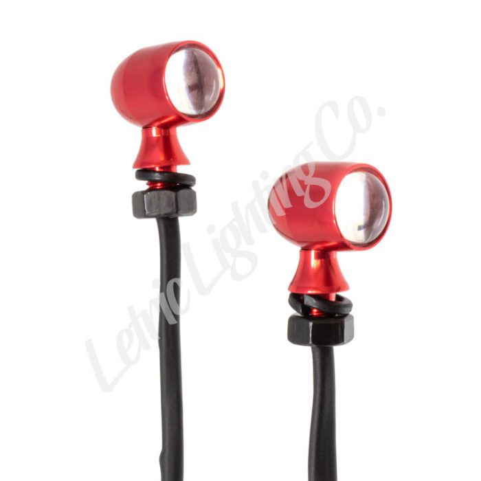Red Anodized, ultra-bright, MINI LED's