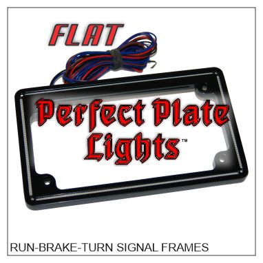 Perfect Plate Light LED License Plate Frames