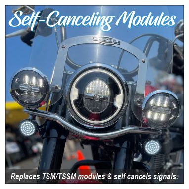 Badlands Automatic Custom Motorcycle Turn Signal Canceling Modules