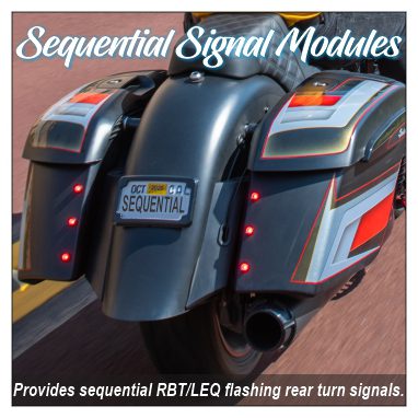 Badlands Sequential Flashing Motorcycle Turn Signals Modules