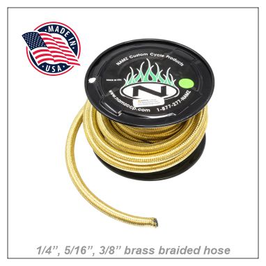 NAMZ Brass Fuel And Oil Hoses