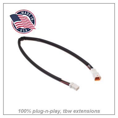 NAMZ Throttle-by-Wire Extension Harness Kits (All 2008-Up Harley Davidson® Models)