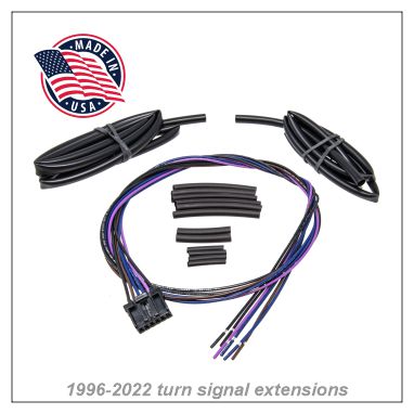 NAMZ Front Turn Signal Extension Kits (All 1996-2022 Halrey Davidson® Models)