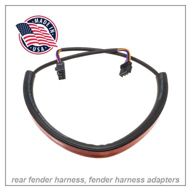 NAMZ OEM-Style Replacement Rear Fender Harnesses & Adapters