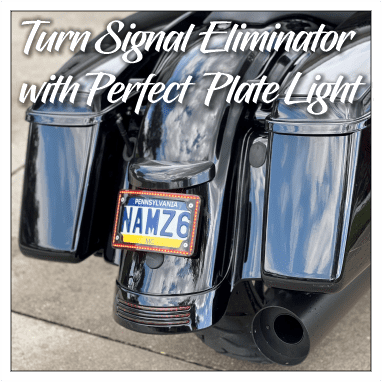 Turn Signal Eliminator Kits with Perfect Plate Lights